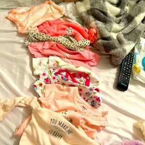 Lot of 9 Carters Onesies all new except for 1.